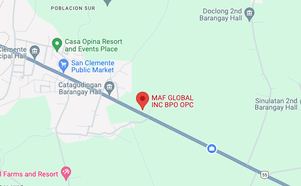 MAF GLOBAL INC LOCATION